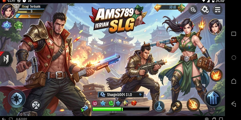 Gameplay menarik di AMS789 dengan pertempuran strategis.