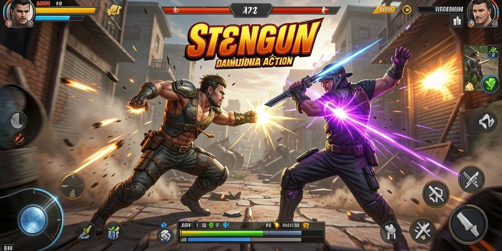 Tampilan seru dari gameplay API33 yang mendebarkan.