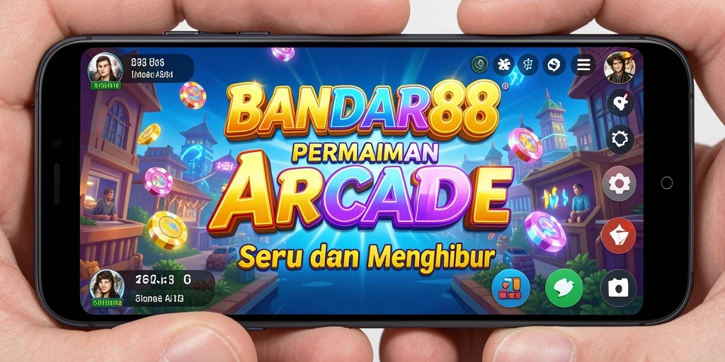 Screenshot yang menampilkan aksi seru dalam gameplay arcade BANDAR88.