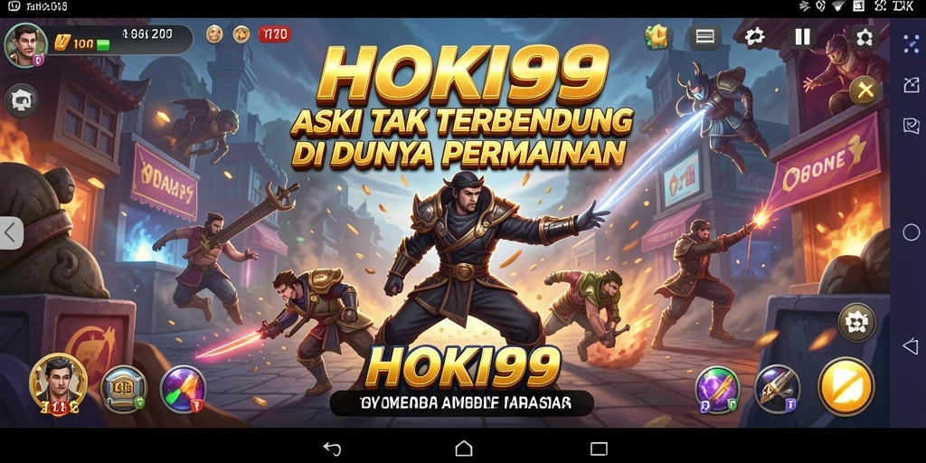 Gameplay seru HOKI99 yang penuh aksi dan tantangan.