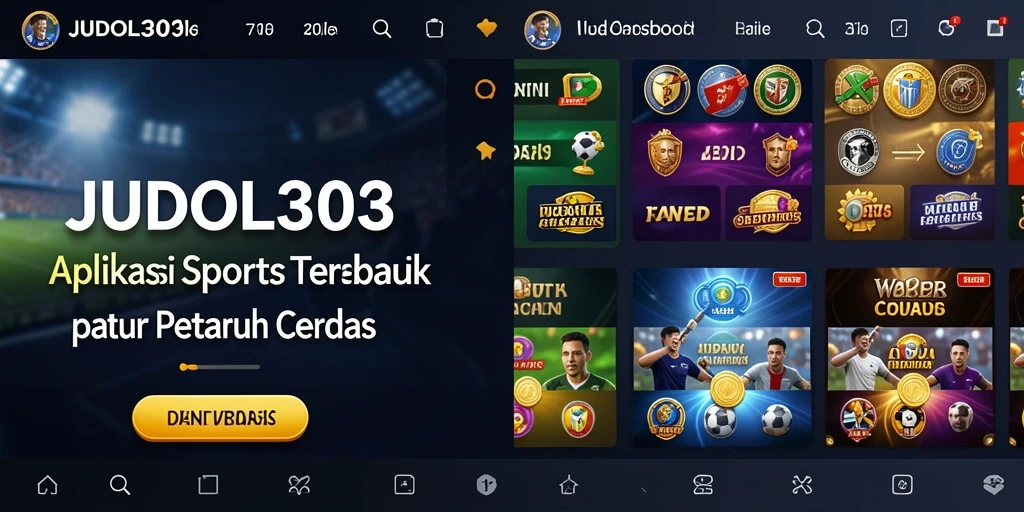 Screenshot gameplay JUDOL303 yang menampilkan antarmuka sportsbook yang menarik.