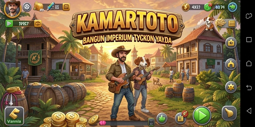 Screenshot gameplay yang menunjukkan suasana Tycoon yang mengasyikkan.