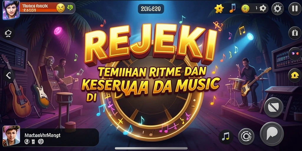 Tampilan gameplay REJEKI yang penuh warna dan menarik.