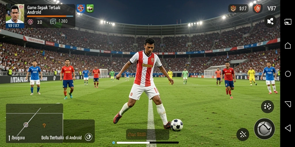 Tampilan gameplay V87 yang menegangkan dan penuh aksi.